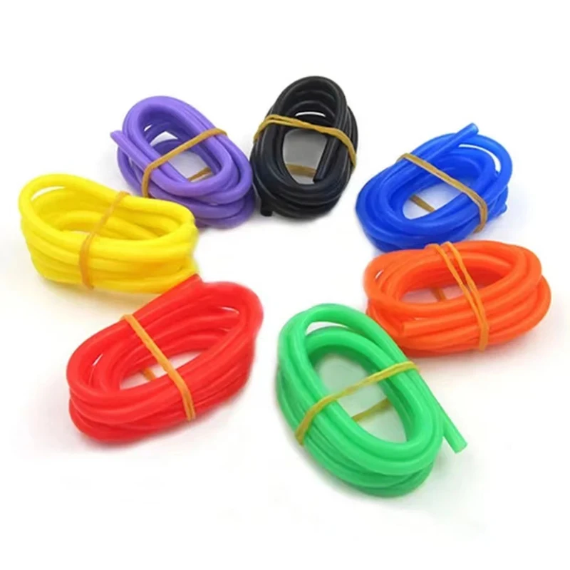 3 mm*5 mm/4 mm*7mmcolor Water Chlading Silikónová trubica odolná voči tepelným trubicami Fit for RC Boat Cooling System