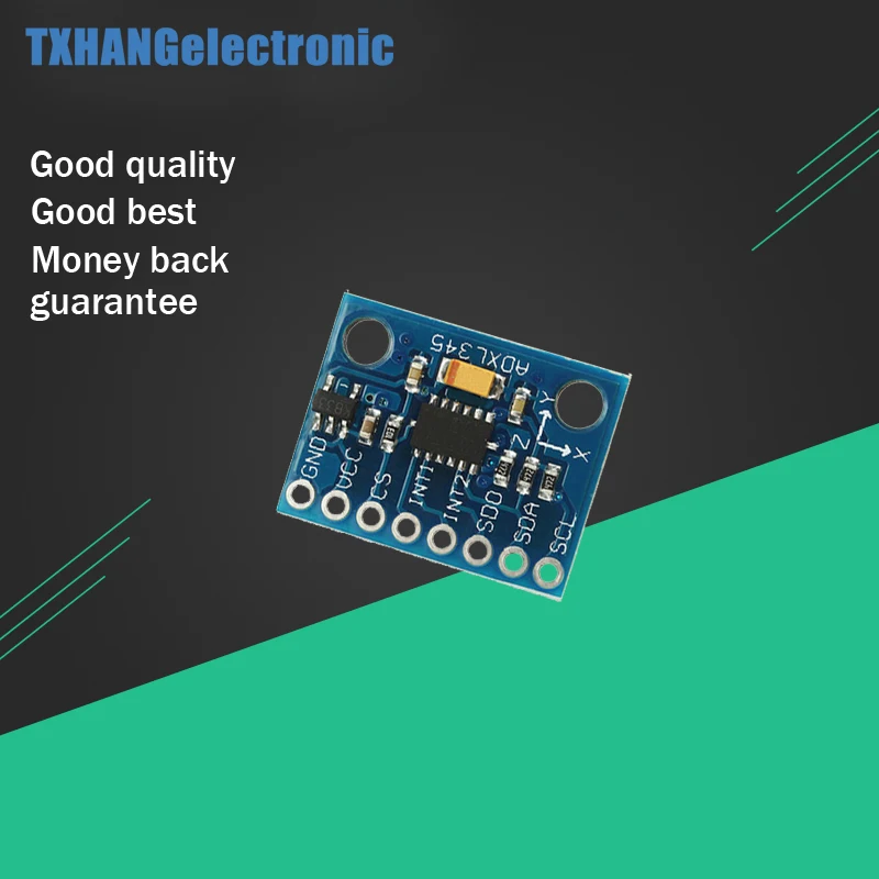 3-osový digitálny gravitačný senzor modulu sklonu sklonu pre Arduino GY-291 ADXL345 DIY ELEKTRONIKA
