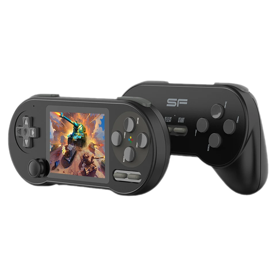 3-palcová retro herná konzola Pohodlná priľnavosť Mini ručná herná konzola typu C nabíjanie HD IPS Screen Screen Darček pre deti