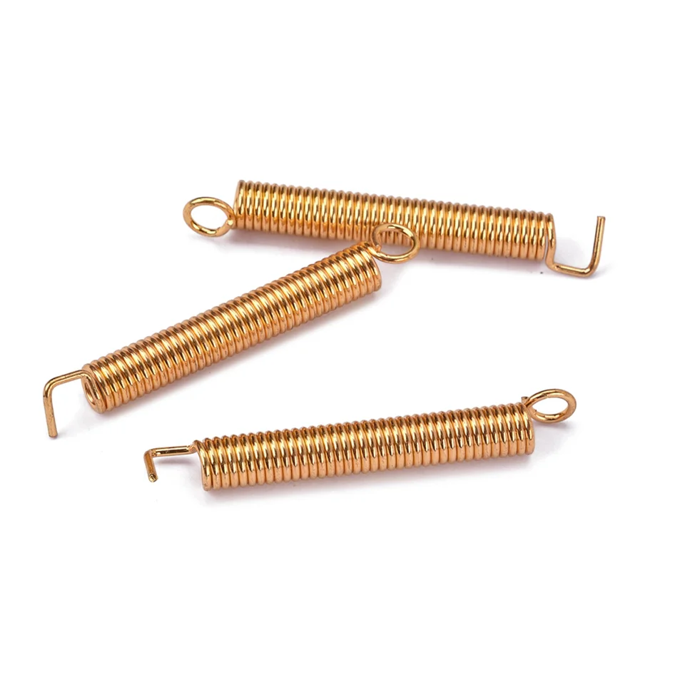 3 PCS ST STY STYLE Elektrické gitarové doplnky Tremolo Springs Bridge Bridge Pickup Údržba Goldated