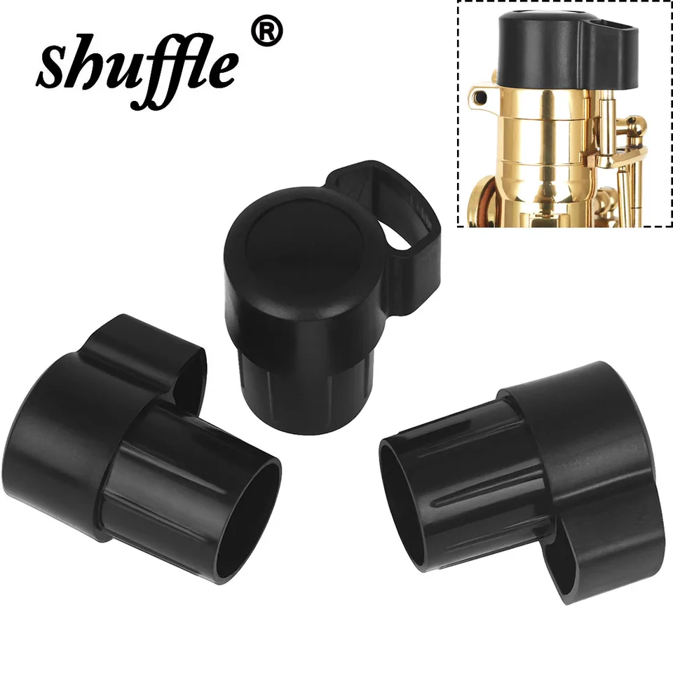 3 PCS Tenor Saxofón End End Plug Strip SAX End End End Plug s anti-buttonom Bump prenosné saxové diely drevené prístrojové prístrojové príslušenstvo