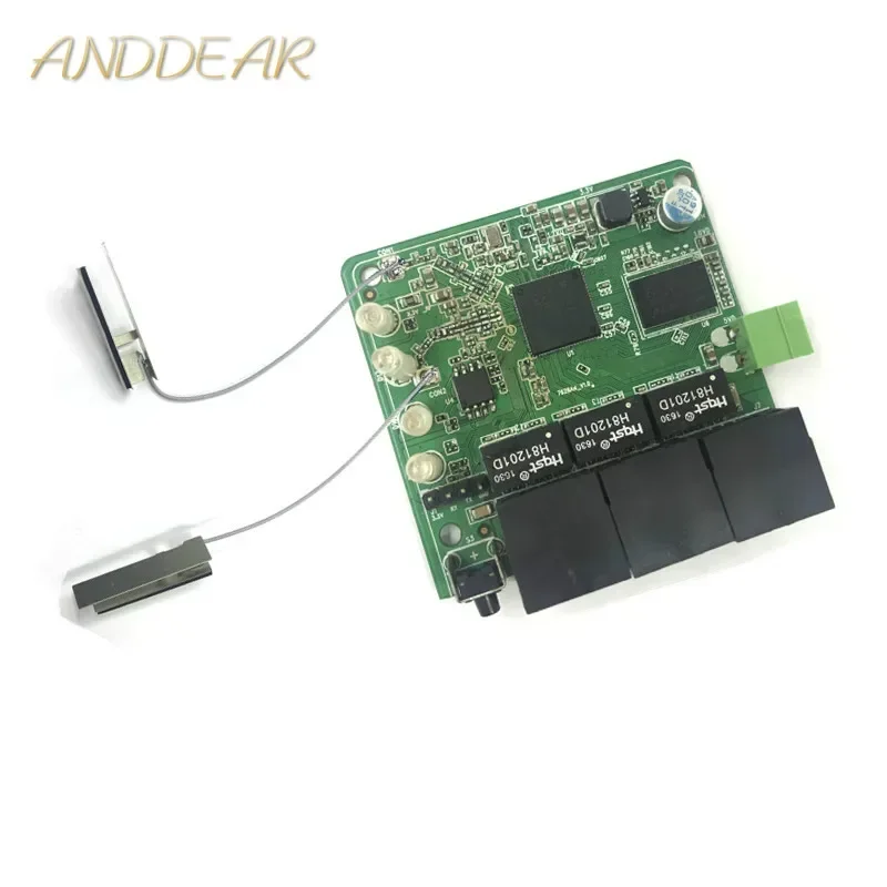 3-port 10/100 Mbps Wireless Ethernet Router Modul Návrh Ethernet Router Modul pre ethernetovú dosku PCBA OEM MORDY
