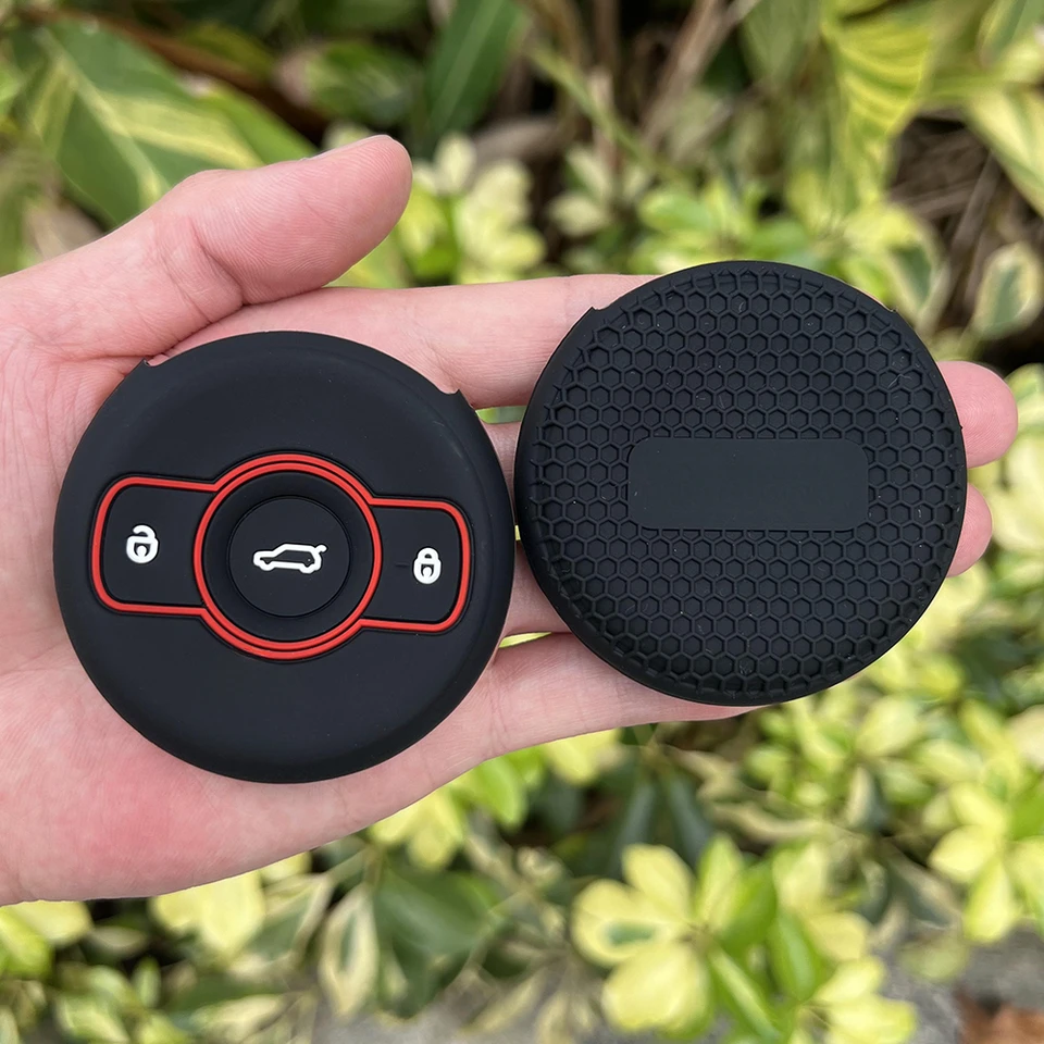 3 tlačidlá Silikone Car FOB Kľúčový kryt Chránič pre Mercedes Benz Smart Fortwo 1 Brabus 1 Benz Smart 2022 2023 Príslušenstvo