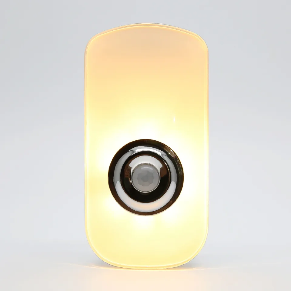 3 v 1 dizajn 110V 220V EU US Plug Plug Motion LED nočné ľahké bezdrôtové nabíjateľné baterky pre detskú detskú izbu núdzová situácia
