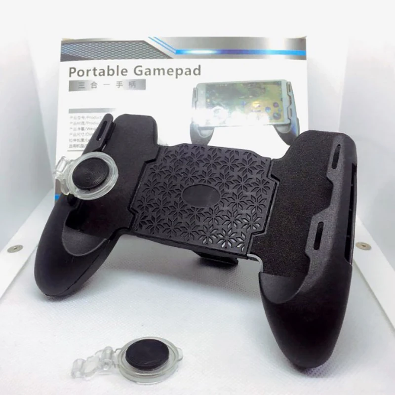 3 v 1 Držiteľ ovládača mobilného telefónu pre držiak pre herné gamepady PUBG pre telefónne príslušenstvo pre iOS Android 4,5-6,5 palca