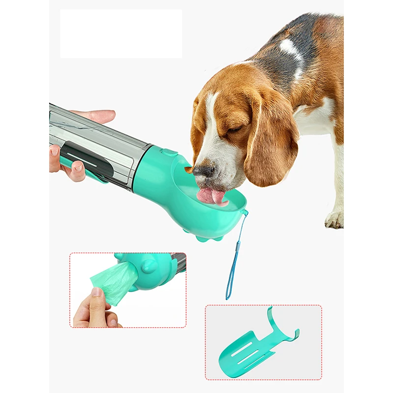 3 v 1 prenosné domáce zviera pre psie vodu fľaša na fľašu Fľaša na kŕmenie Feeder DispenSer DispenSer Multifunkčné pitie misiek pre psov vonkajšie cestovanie