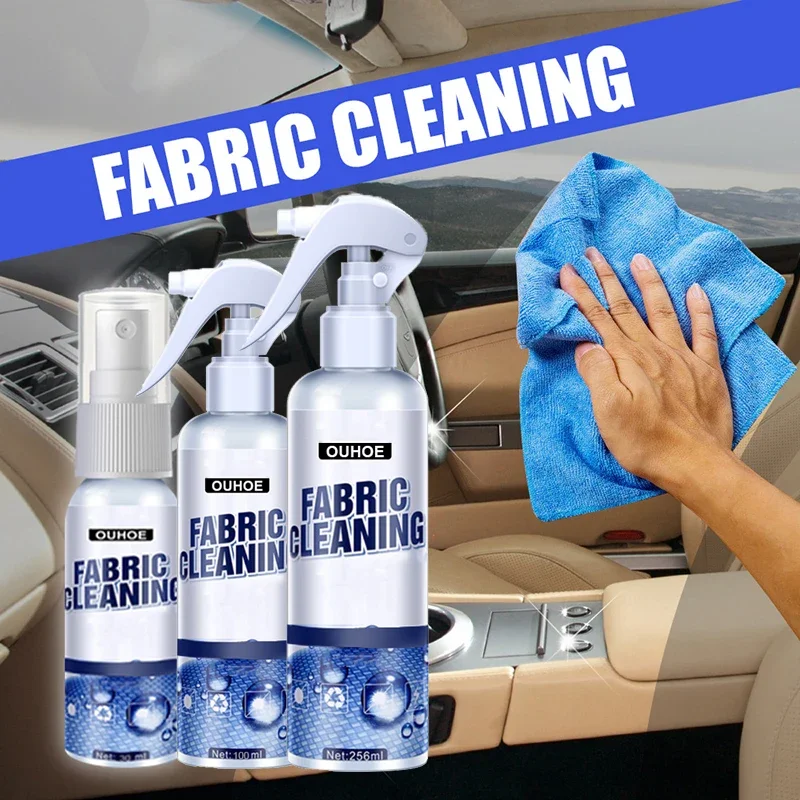 30/16/256 ml vozidla Interiér Čistiaci prostriedok na čistenie kože stropná tkanina Flanel Cleaning Spray Chemikálnu koberec čistiaci prostriedok