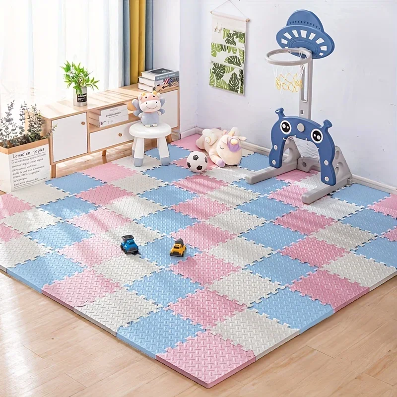 30*30*1 cm detská puzzle rohož Rat Mat Kids Detské zárezové cvičebné koberce Soft Cobep Pad Pad Eva podlahové koberce Spálňa dekorácie