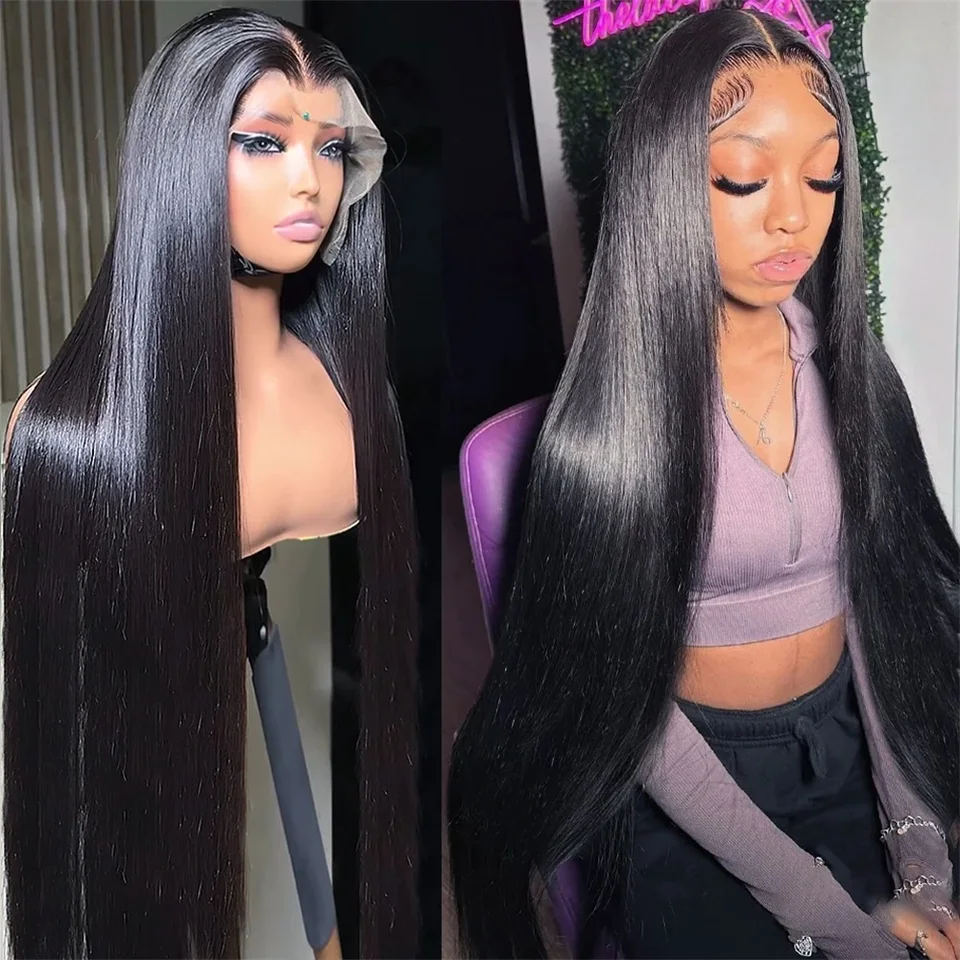 30 38 palcových kostí rovná priehľadná priehľadná 13x6 čipiek čelných ľudských vlasov 200 parochne 200 brazílsky remy Remy 13x4 čipka predná parochňa pre ženy
