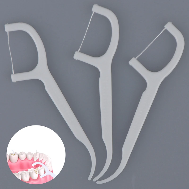 30/50/100 Dentálna flór Flosser Picks špáradlá zuby zuby Čistenie zubov Interdentná kefka Dentálna flóda Výber ústnej hygieny starostlivosť