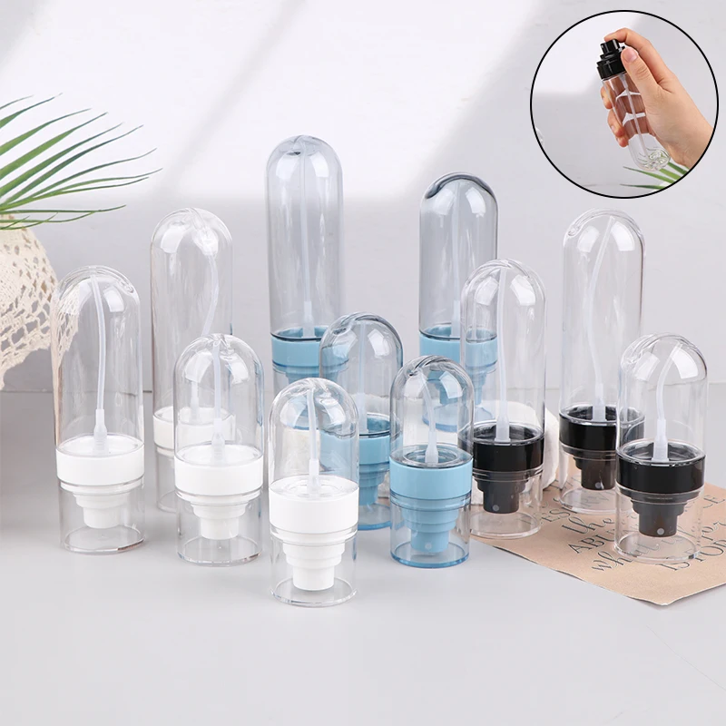 30/60/80/100 ml jemná hmla Spray fľaša plastová fľašková pumpa na čerpadlo Parfumové fľaše s vodou Fľaše na doplnenie