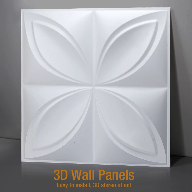 30 cm 3D plastové formy pre 3D dlaždice panely forma omietka nástenná stena