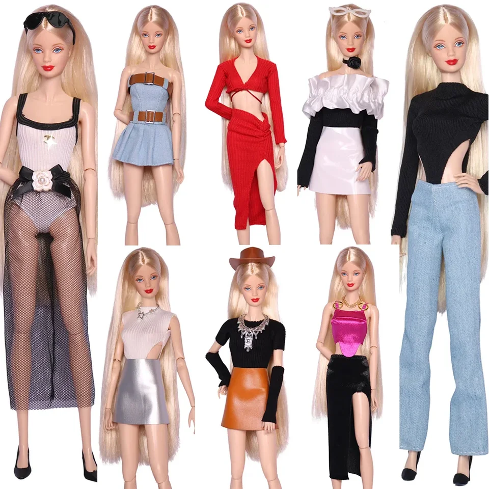 30 cm odev / odev Set Slave Sweater Coat Dayse Shoes / Doll Adsessory za 1/6 Xinyi Fr St Blythe Barbi Doll