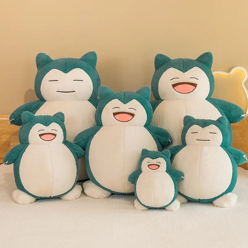 30 cm Pokémon karikatúry Snorlax plyšová hračka anime filmový vrecko Monster Soft Soft Spiched Animal Duil Gift pre chlapcov dievčatá