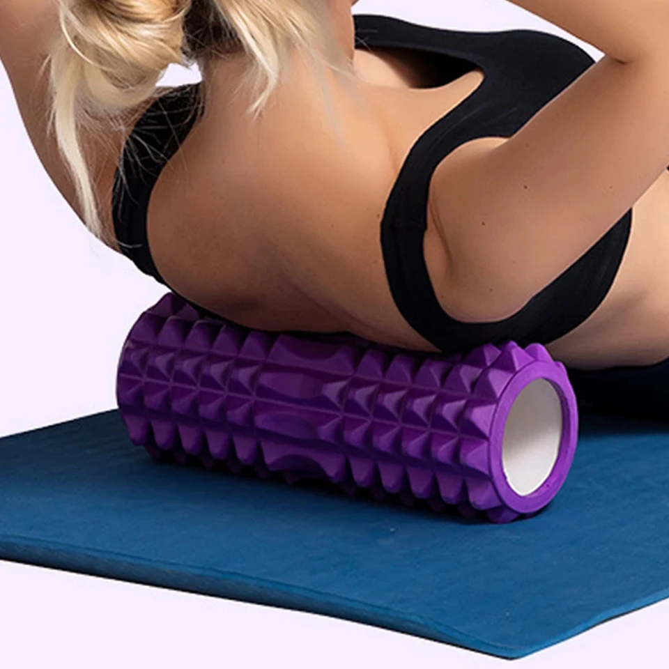 30 cm stĺp jogy Fitness Pilates Foam Roller Cvičenie Back Masáž valček Yoga tehla Home Fitness Equipment