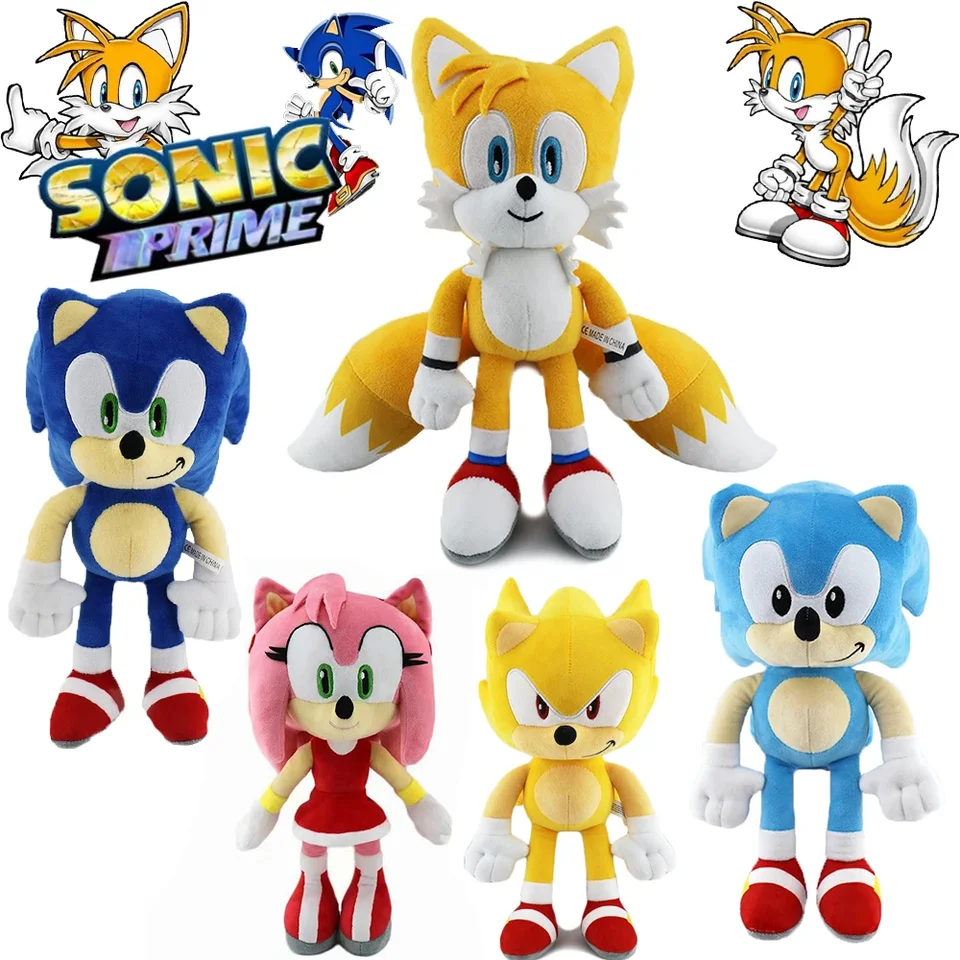 30 cm vysoko kvalitná Sonic Plush Hray