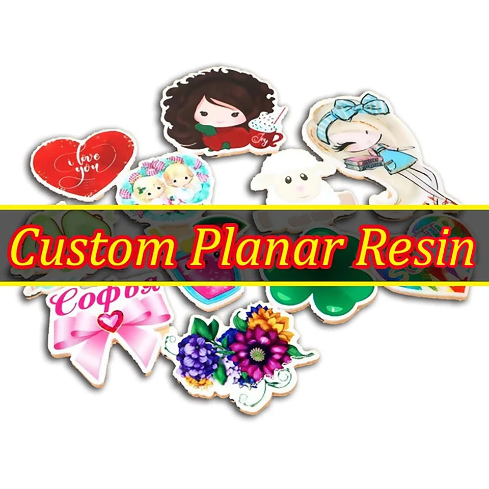 30 ks Custom Planar Resin pre remeselníky