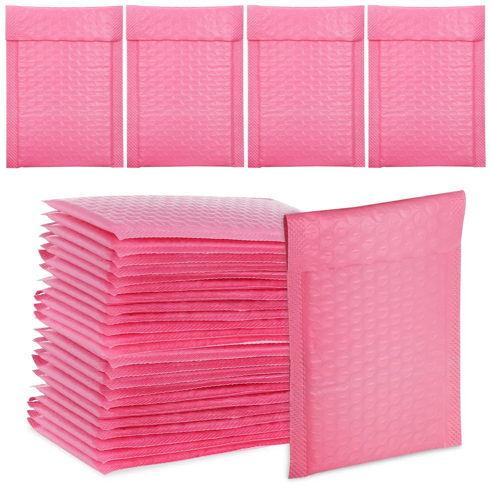 30 ks Press On Balenie na nechty Sluhovacie obálky Bubble Bubble Mailer Bag pre malé podniky