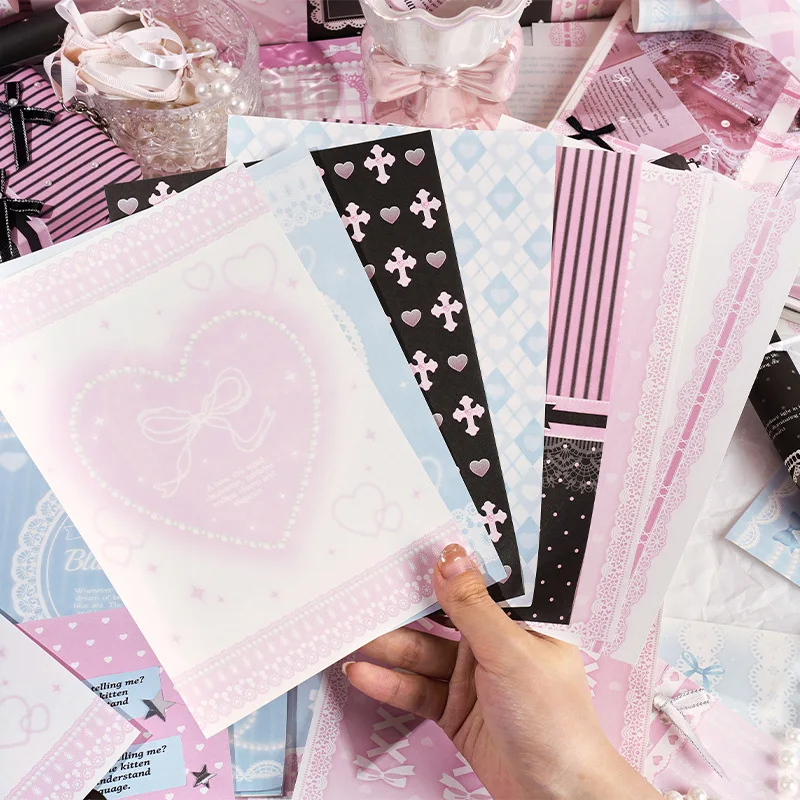 30 ks veľkou veľkosťou vintage dekoratívny papier pre plánovač ručne vyrábaný DIY ručný účet denník album scrapbooking Material Paper