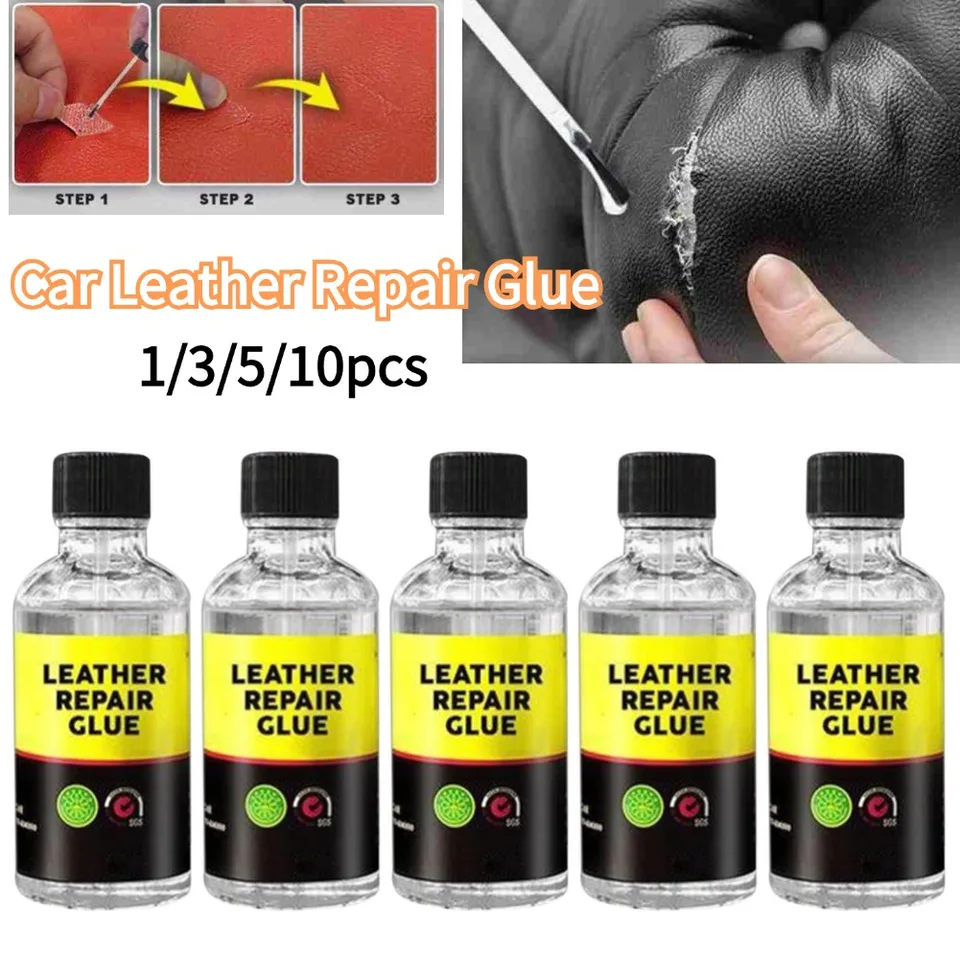 30 ml kožená kožená oprava lepidla Glue Sofa Scratches Priehľadné kvapalinové lepidlo Rýchlo opravy náradia pre tašky Topánky automatická koža Údržba