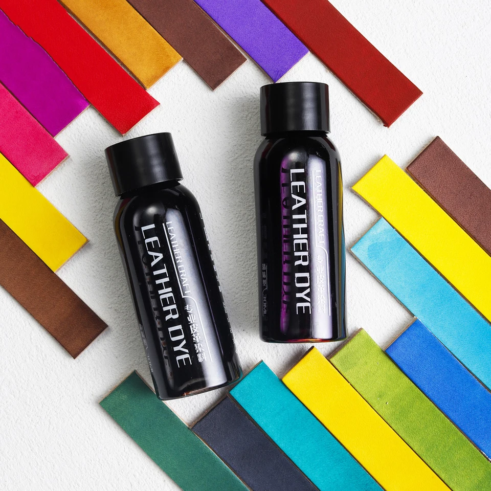 30 ml kožená oprava maľba farbenie farby pigment pre domácich majstrov ručne vyrobená kožená opraváren