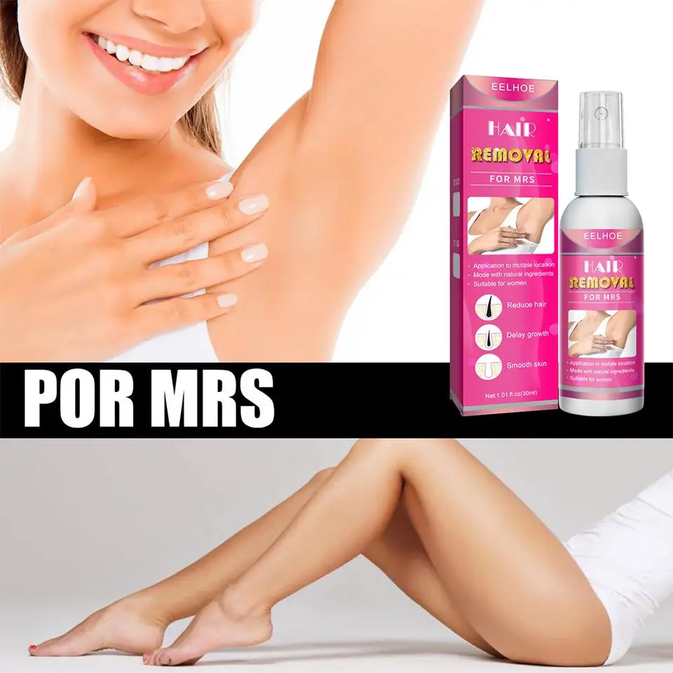 30 ml silné odstraňovanie chĺpkov Super prirodzený bezbolestný trvalý remover vlasov pre ženy Men Celé telo depilačný krém P1S1