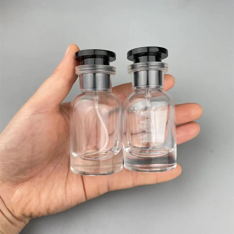 30 ml skla prázdne doplňuje fľašu parfumy valcové sub-fľašu prenosné prenosné kontajnery na atomizér