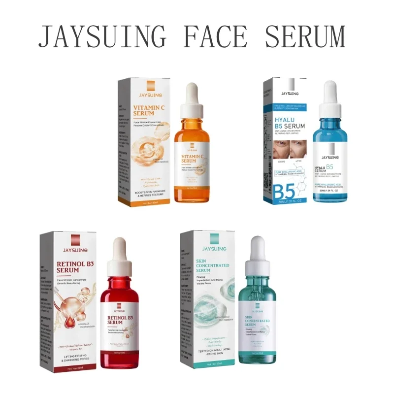 30 ml tvárového séra vitamínu C Retinol B3 kyselina hyalurónová b5 Essencia tváre Hydratačné hydratačné zmršťovacie póry rozjasniť olejovú kontrolu