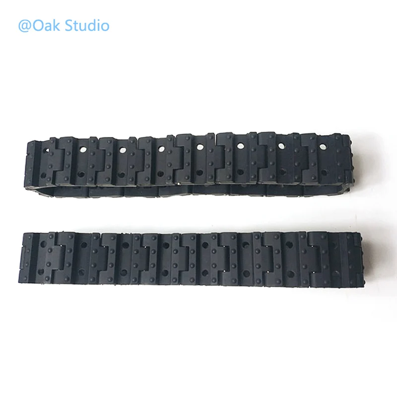 30 mm gumová dráha/Caterpillar nastaviteľná dĺžka tanku Časť vozidla Diaľkové ovládanie hračkársky
