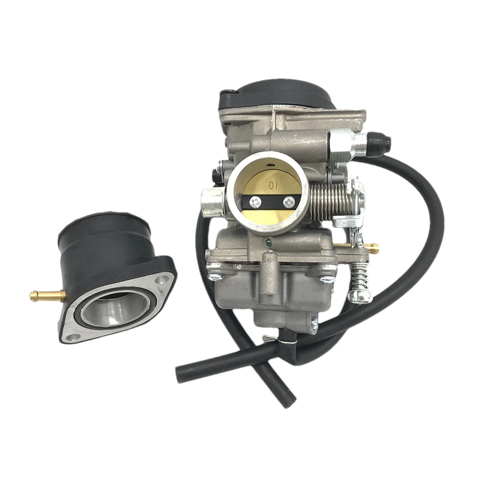 30 mm karburátor w/ sacie potrubie Jianshe Loncin Bashan 250cc ATV Quad ATV250 JS250 sacharid