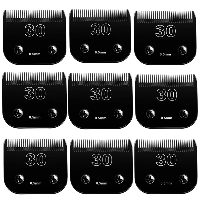 30# Odnímateľné domáce zvieratá Clipper oceľová čepeľ, pre Andis, Oster A5, Wahl Km Dog Cappers, rezanie dĺžky 1/50 