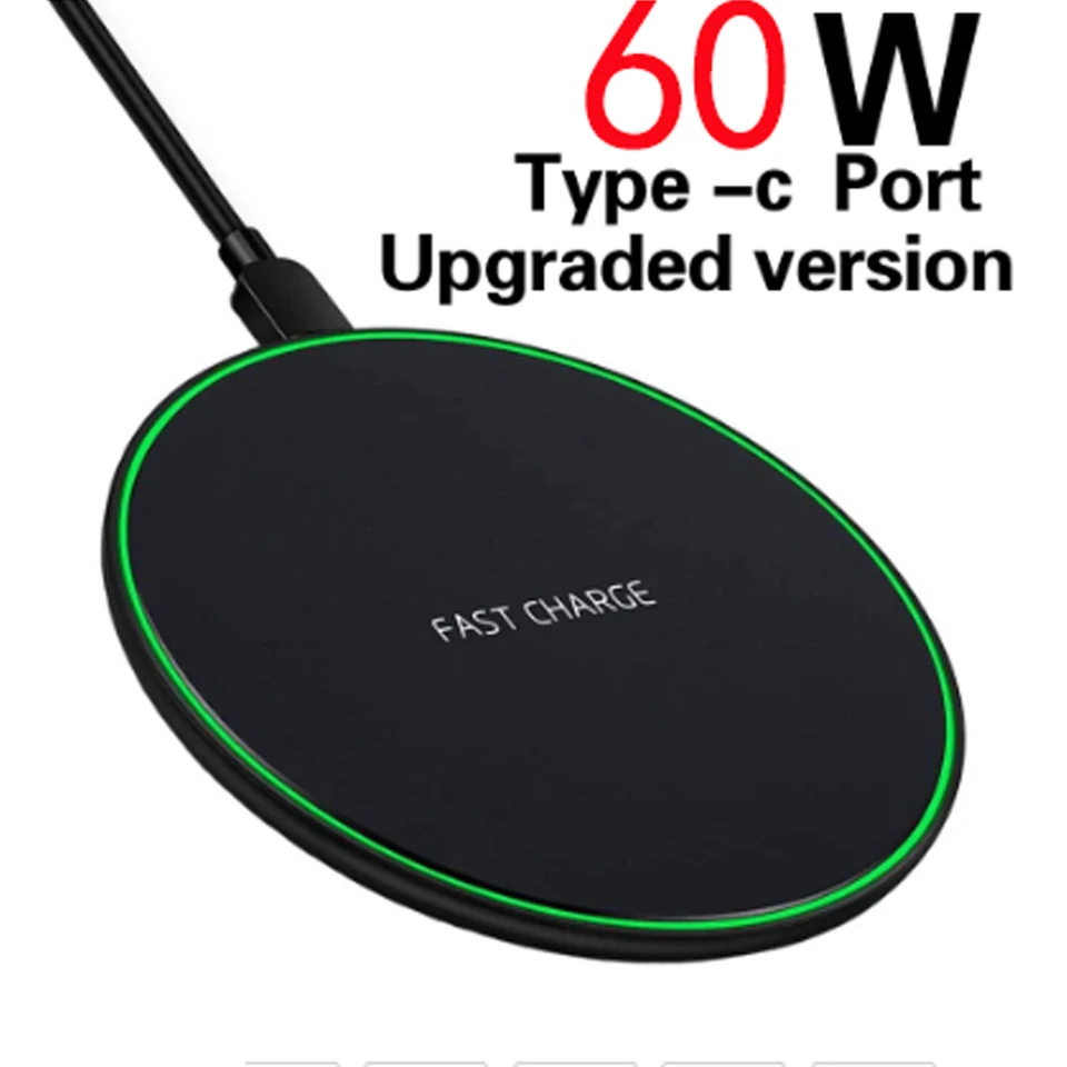 30 W bezdrôtová nabíjačka pre Samsung Galaxy Note20 Rýchle sa nabíjacie podložky pre BlackBerry Elove X Leagoo Power 5 S10 nabíjačku telefónu