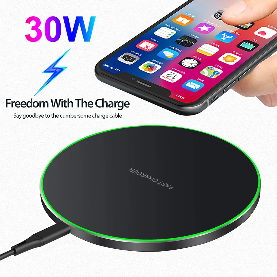 30 W Fast Qi Charger Wireless pre OPPO Find X8 Pro X5 X3 Pro Find N X6 Pro Wireless Nabíjacie nabíjacie podložky Nový