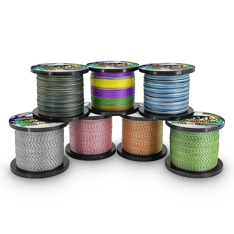 300 m viacúčelová rybárska linka Braid 2LB-100LB PE Super silná pletená línia Japonsko 4x Rybárske drôty vlákna šnúry lano kapry lano