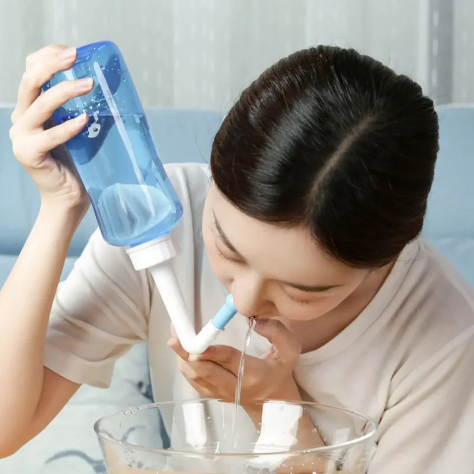 300 ml nosné zavlažovač nosné opláchnutie fľaše nosné umývanie čistiaceho nosa Protect Nose Vyhýbajte sa alergickej rinitíde dospelých Deti