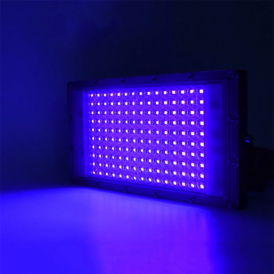 300 W LED UV Čierna svetlo vodotesná povodeň Light Witerproof UV LED Blacklight pre večierok Glow v tmavom pódiu Decor Aquarium Decor
