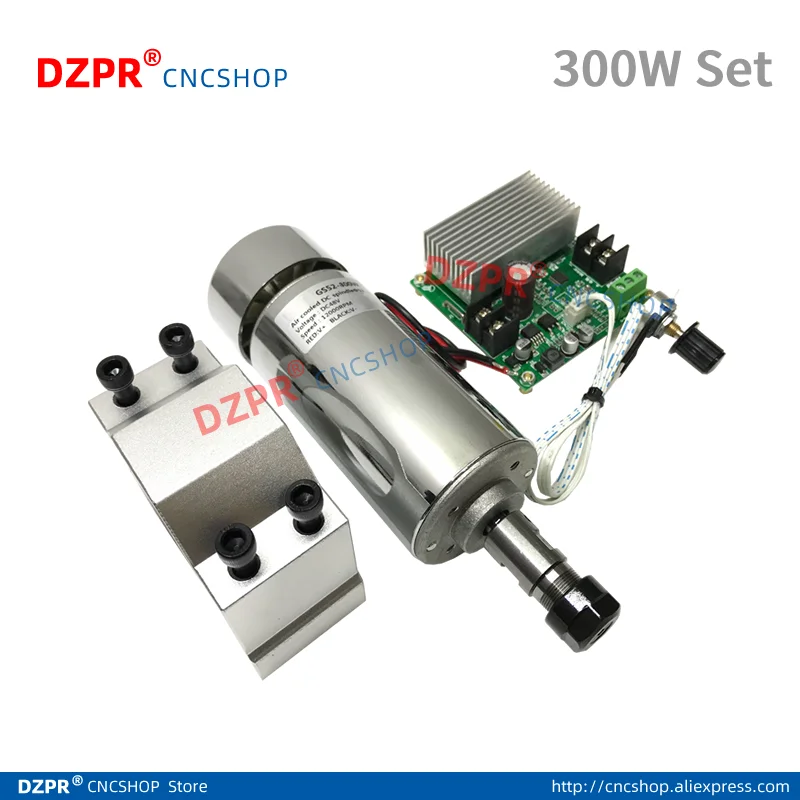 300 W vreteno DIY gravírovanie frézka Guvernér PWM Mach3 napájací zdroj