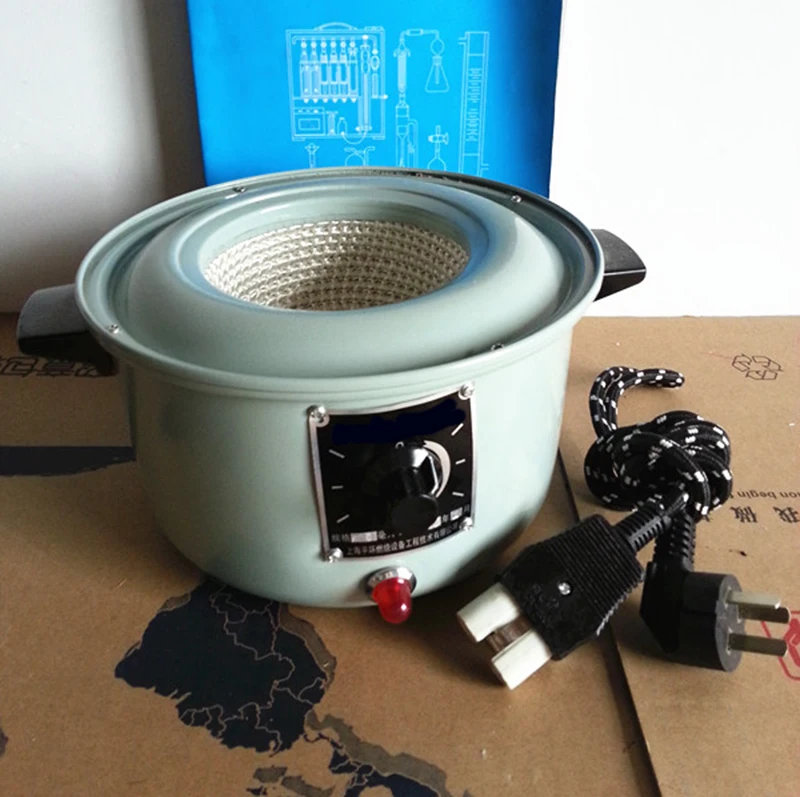 3000 ml 800 W laboratórny plášť s elektrickým vykurovaním s tepelným regulátorom nastaviteľné vybavenie