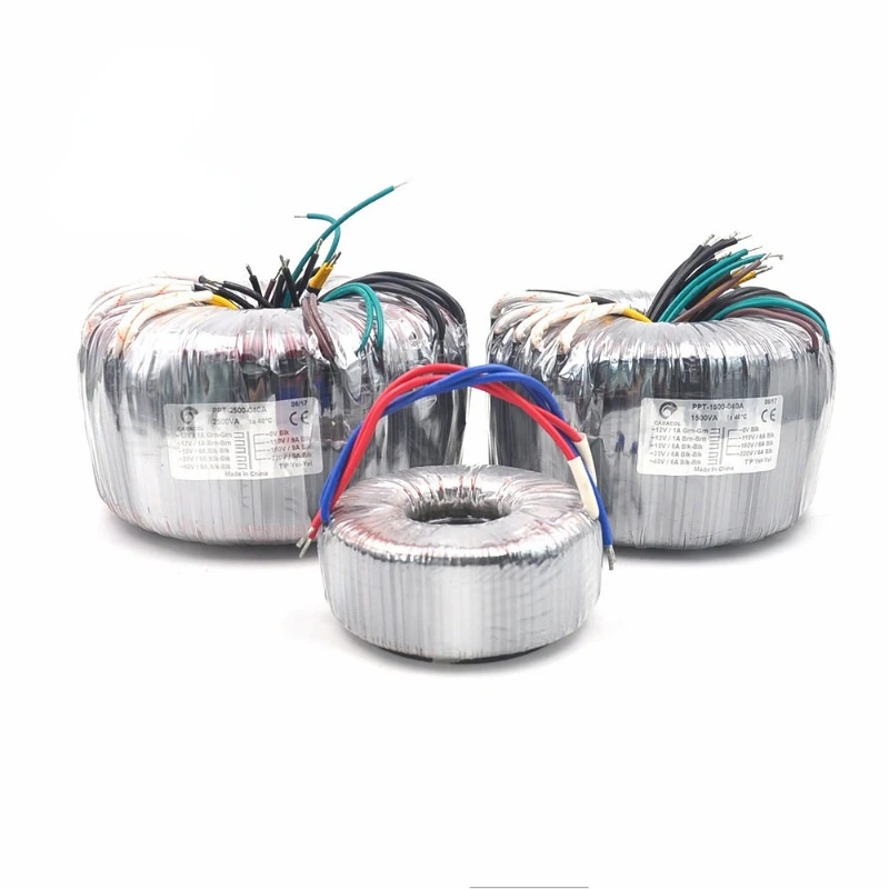 3000 W toroidný transformátor pre aplikáciu slnečného meniča 12V 24V 48V