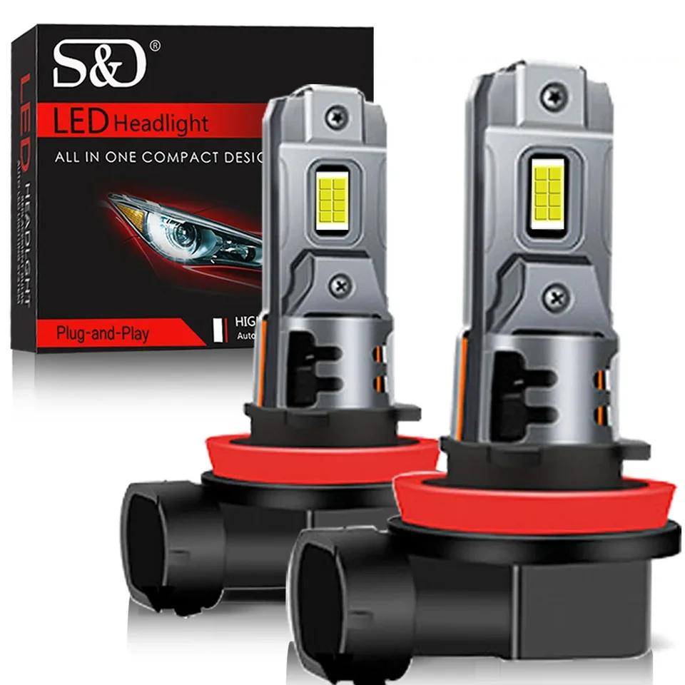 30000LM H8 H11 LED žiarovka LED žiarovka 9005 HB3 9006 HB4 H16 JP FOG Light Canbus MINI 880 881 Biela 6500k CSP pre auto automatické diódy Lam Lam