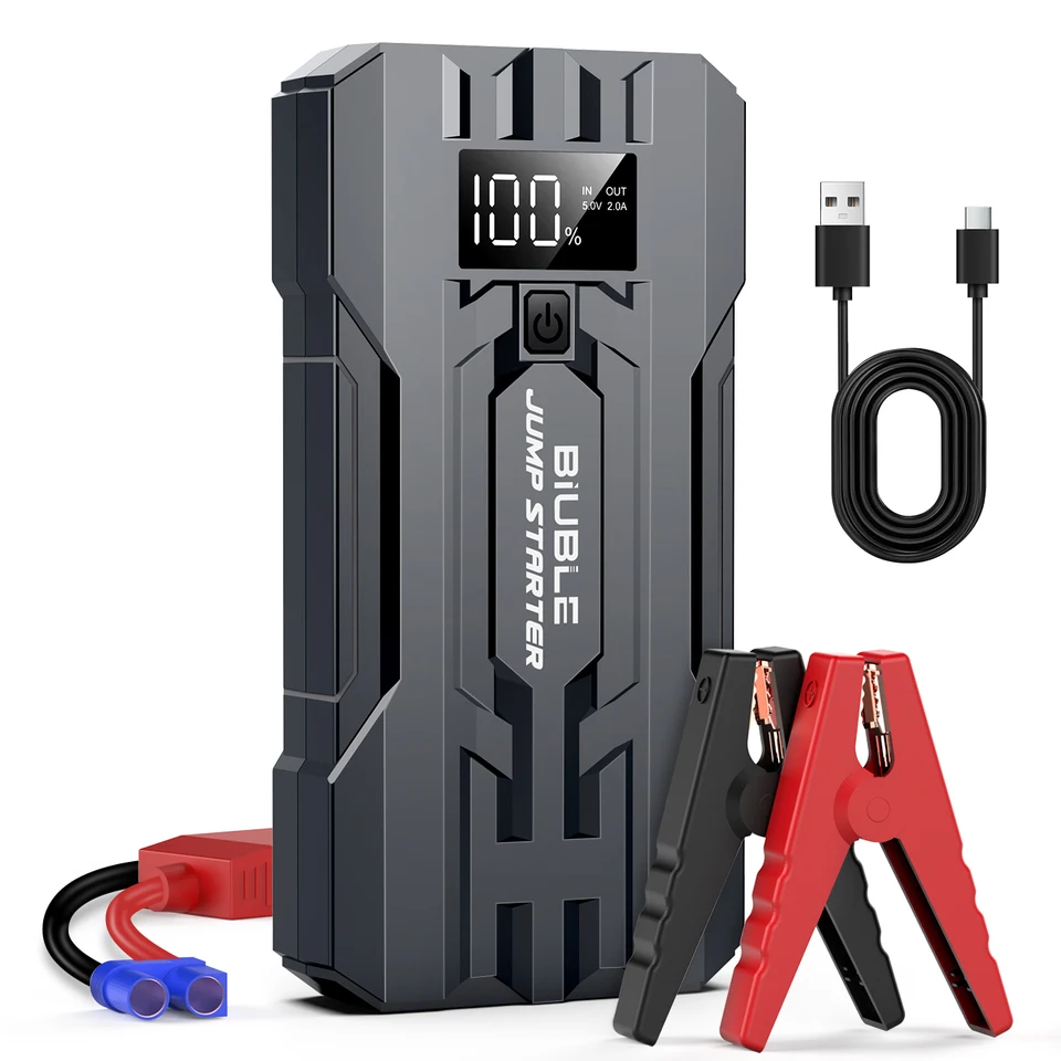 3000A 12 V nabíjačka Externá batéria Booster 20000 mAh skok automobilu Starter batéria PD100W rýchle nabíjanie Prenosná energia