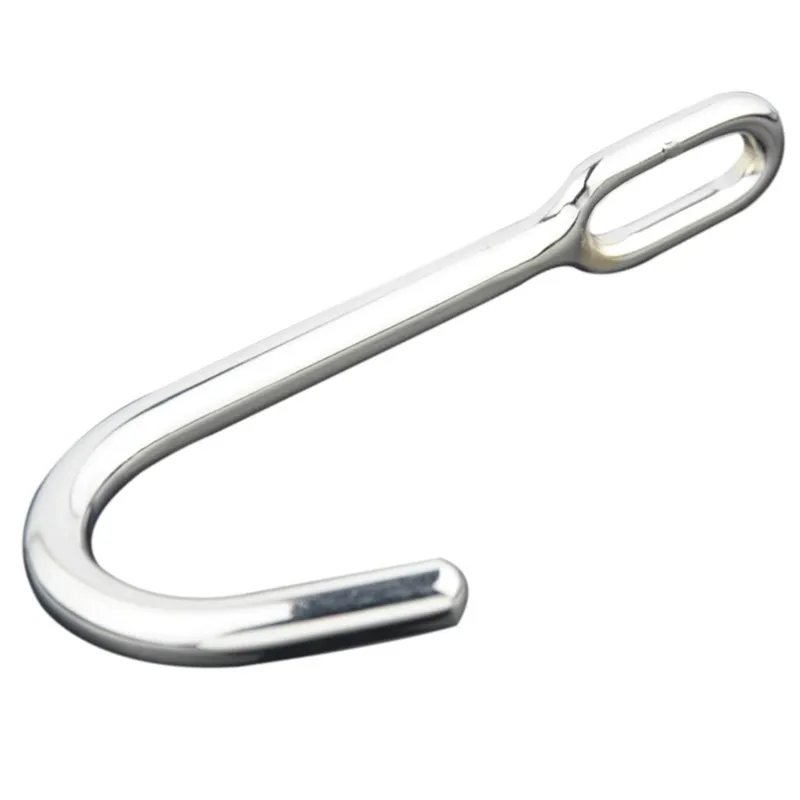 304 Nerezová oceľ Anal Hook 1,2cm Priemer mužských dospelých hier Anal Toys Anal Butt Plug Dilator Sex Products Anal Sex Hračky