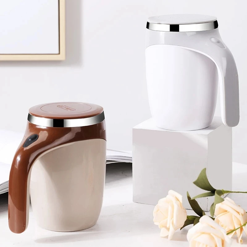 304 Nerezová oceľ Lazy Coffee Cup Miešanie