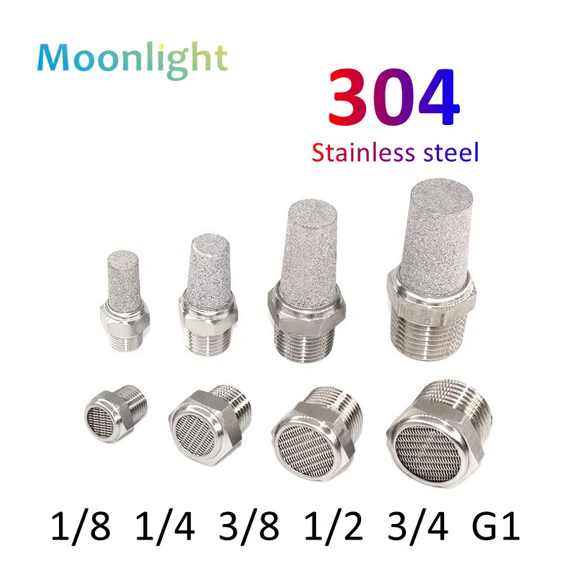 304 Tlmič z nehrdzavejúcej ocele s plochým koncom a špicatým koncom série BSL G1/8 G1/4 G3/8 1/2 