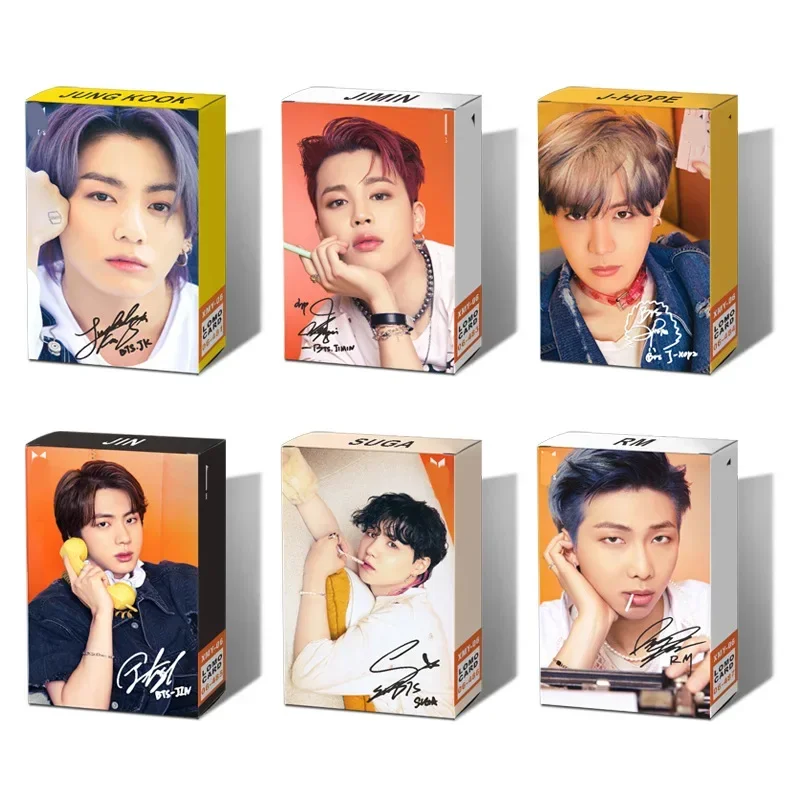30ks/box KPOP Lomo Card Photocard Photo album Photocard Kórejský módny roztomilý fanúšik