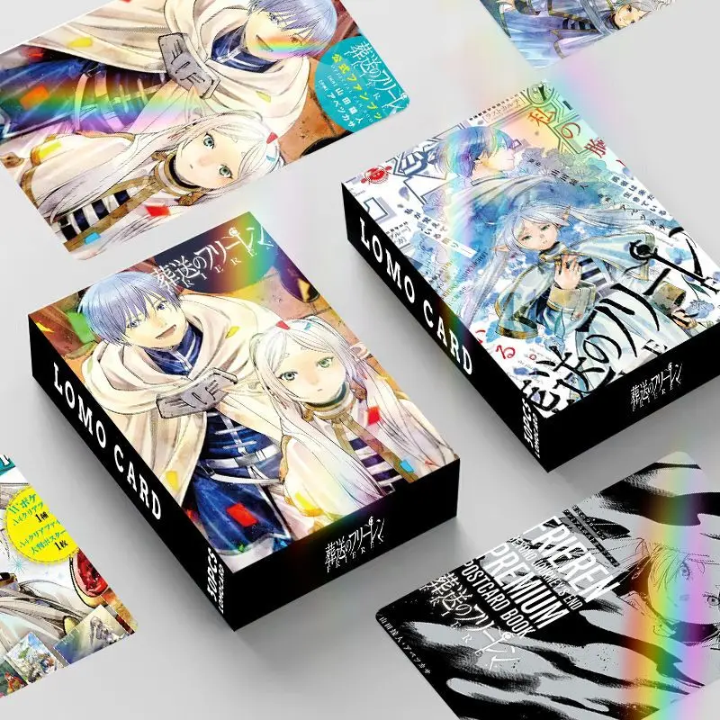 30ks/set Hot Anime Frieren na pohrebných figúrkach karty Freren Photo kariet Lomo Card Photocard for Fans Collection Gift Hračky