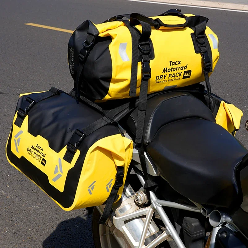 30L motocyklového sedla vrecka na zadné sedlá vrecko na opotrebenie suchého mokrého separácie Nočný odraz