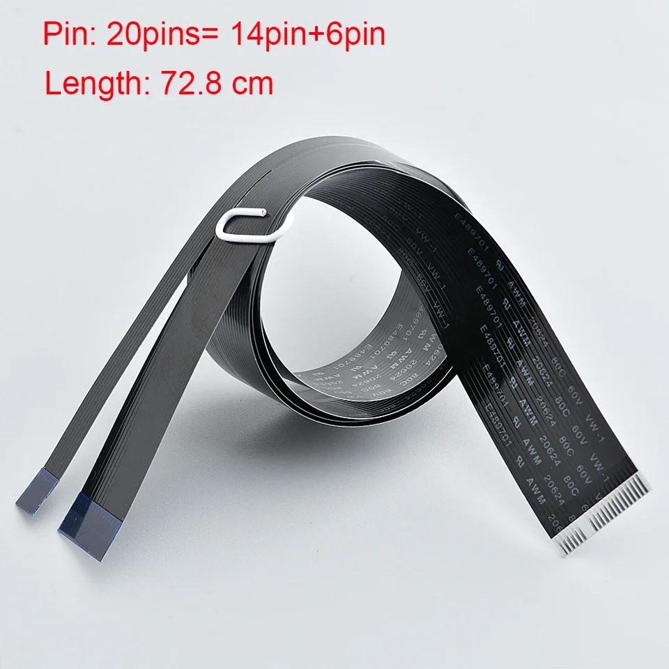 30pcs FFC FLATE FLEX KÁBLE FINEBILOVANÝ PLATNÝ KABELOVÝ KABEL Kábel CIS CCD pre HP M1536 P1566 P1606 CP1525 CM1415 415 M175A M1530