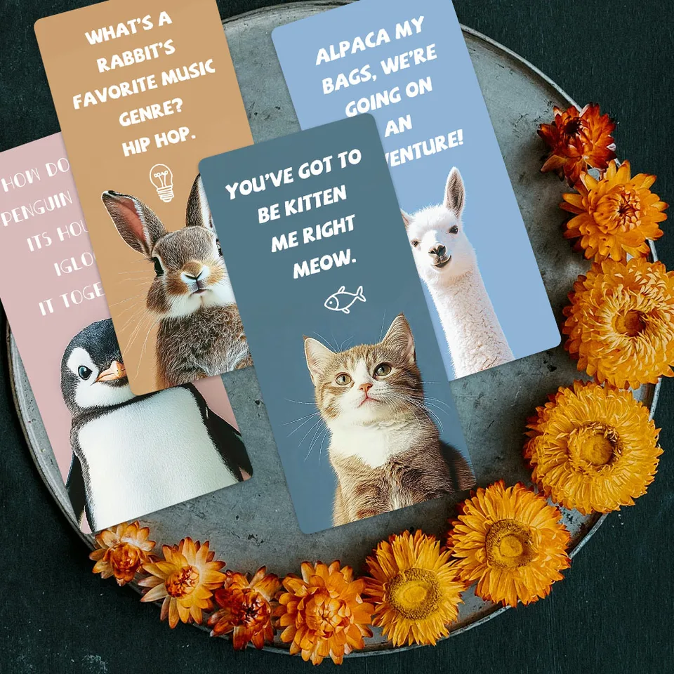 30pcs Funny estetické zvieratá papierový záložka pre čitateľov Študenti darček pre domácich majstrov knižnica Knižnica Klub Stránka Značky
