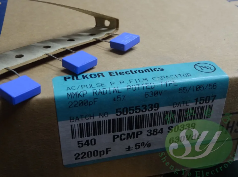 30pcs/lot Original Pilkor MKP372 MKT Series Anti-Interference tenký filmový zvukový spojovací kondenzátor Doprava zdarma